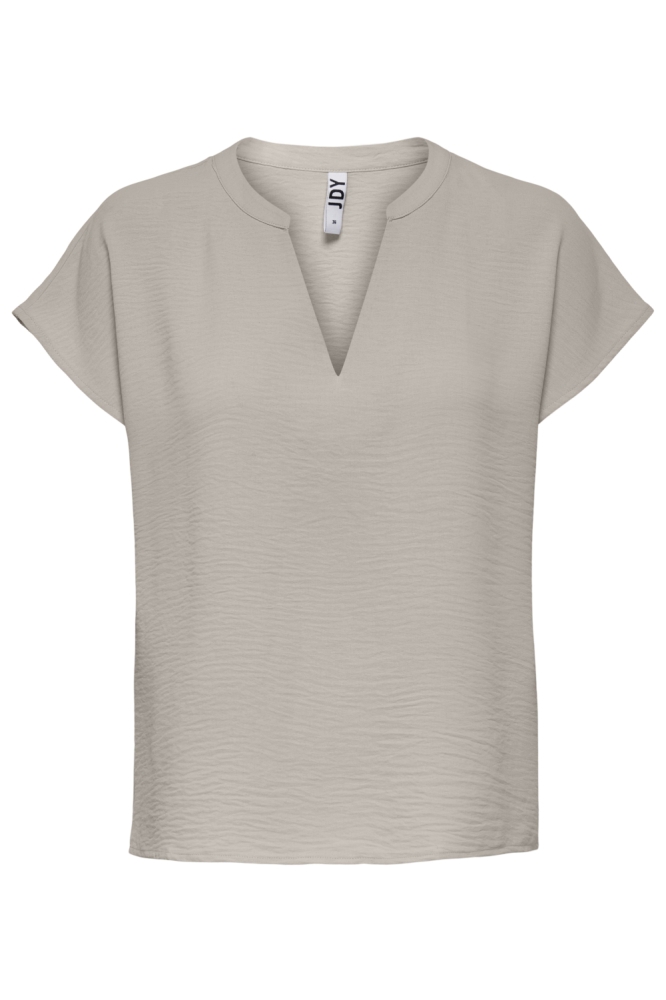 JDYLION LIFE S/S TOP WVN NOOS 15249287 Chateau Gray